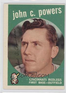 1959 Topps - [Base] #489 - John Powers