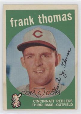 1959 Topps - [Base] #490 - Frank Thomas [Good to VG‑EX]