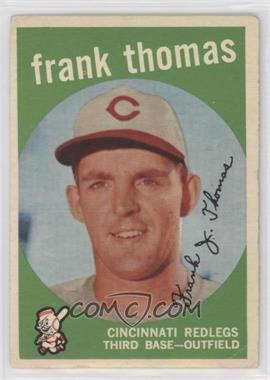 1959 Topps - [Base] #490 - Frank Thomas [Good to VG‑EX]