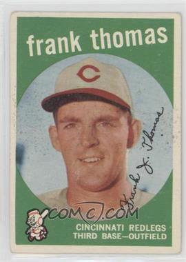 1959 Topps - [Base] #490 - Frank Thomas [Good to VG‑EX]