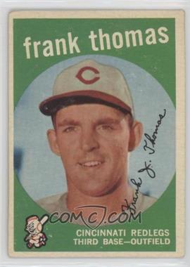 1959 Topps - [Base] #490 - Frank Thomas [Good to VG‑EX]