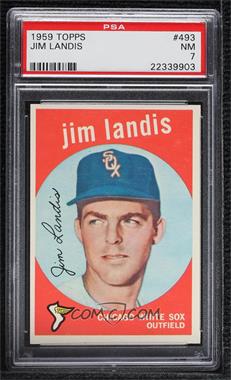 1959 Topps - [Base] #493 - Jim Landis [PSA 7 NM]