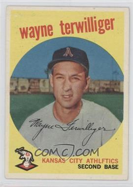 1959 Topps - [Base] #496 - Wayne Terwilliger (Athfltics on Front) [Good to VG‑EX]