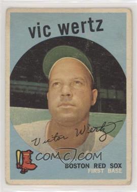 1959 Topps - [Base] #500 - Vic Wertz [Poor to Fair]