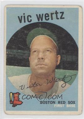 1959 Topps - [Base] #500 - Vic Wertz [Poor to Fair]
