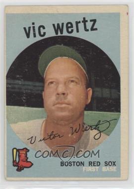 1959 Topps - [Base] #500 - Vic Wertz