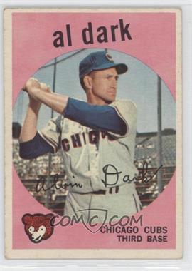 1959 Topps - [Base] #502 - Alvin Dark [Good to VG‑EX]