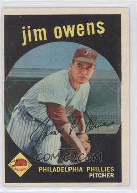 1959 Topps - [Base] #503 - Jim Owens