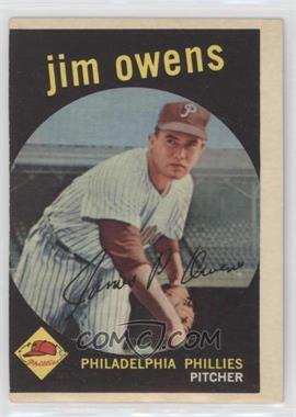 1959 Topps - [Base] #503 - Jim Owens