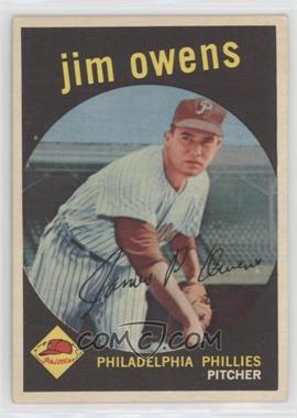 1959 Topps - [Base] #503 - Jim Owens