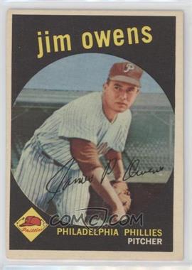 1959 Topps - [Base] #503 - Jim Owens