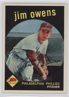 1959 Topps - [Base] #503 - Jim Owens