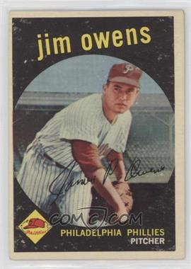 1959 Topps - [Base] #503 - Jim Owens