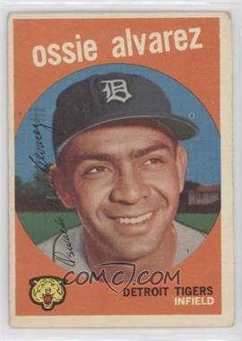 1959 Topps - [Base] #504 - Ossie Alvarez [Good to VG‑EX]