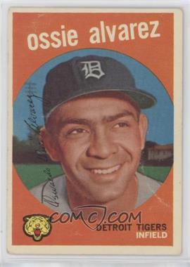 1959 Topps - [Base] #504 - Ossie Alvarez [Good to VG‑EX]