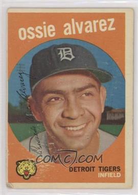 1959 Topps - [Base] #504 - Ossie Alvarez [Good to VG‑EX]