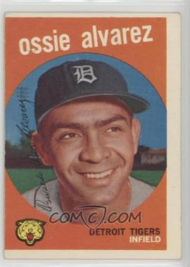 1959 Topps - [Base] #504 - Ossie Alvarez [Good to VG‑EX]