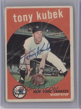 1959 Topps - [Base] #505 - Tony Kubek [JSA Certified COA Sticker]