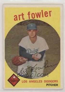 1959 Topps - [Base] #508 - High # - Art Fowler