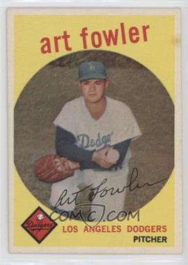 1959 Topps - [Base] #508 - High # - Art Fowler