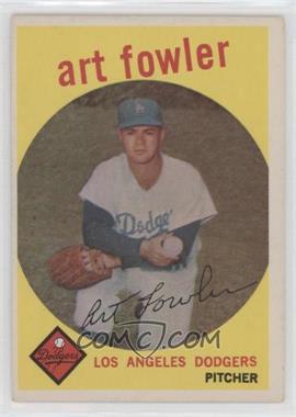 1959 Topps - [Base] #508 - High # - Art Fowler