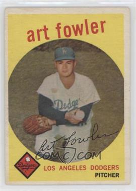 1959 Topps - [Base] #508 - High # - Art Fowler