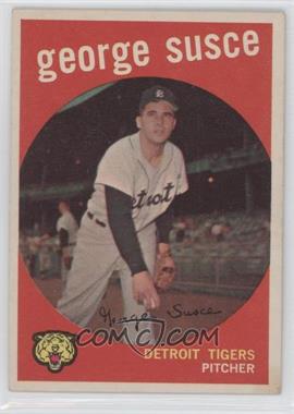 1959 Topps - [Base] #511 - High # - George Susce