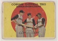 High # - Corsair Outfield Trio (Bob Skinner, Bill Virdon, Roberto Clemente) [Po…