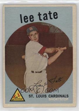 1959 Topps - [Base] #544 - High # - Lee Tate