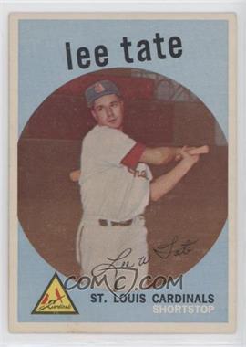 1959 Topps - [Base] #544 - High # - Lee Tate