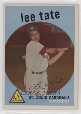 1959 Topps - [Base] #544 - High # - Lee Tate