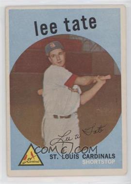 1959 Topps - [Base] #544 - High # - Lee Tate