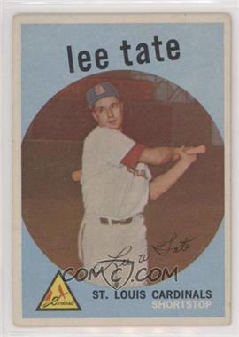 1959 Topps - [Base] #544 - High # - Lee Tate