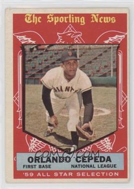 1959 Topps - [Base] #553 - High # - Orlando Cepeda