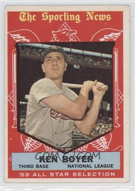 1959 Topps - [Base] #557 - High # - Ken Boyer [Good to VG‑EX]