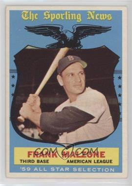 1959 Topps - [Base] #558 - High # - Frank Malzone