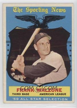 1959 Topps - [Base] #558 - High # - Frank Malzone