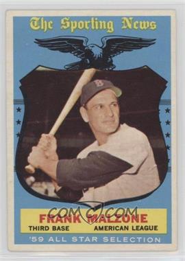 1959 Topps - [Base] #558 - High # - Frank Malzone