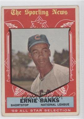 1959 Topps - [Base] #559 - High # - Ernie Banks [Poor to Fair]