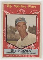 High # - Ernie Banks [COMC RCR Poor]