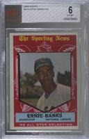 High # - Ernie Banks [BVG 6 EX‑MT]