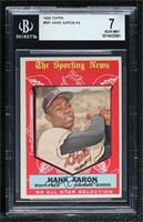 High # - Hank Aaron [BGS 7 NEAR MINT]