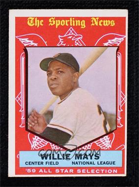 1959 Topps - [Base] #563 - High # - Willie Mays [Poor to Fair]