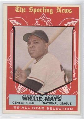 1959 Topps - [Base] #563 - High # - Willie Mays