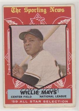1959 Topps - [Base] #563 - High # - Willie Mays