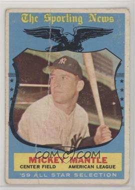 1959 Topps - [Base] #564 - High # - Mickey Mantle [Poor to Fair]