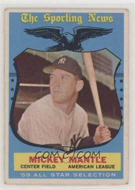 1959 Topps - [Base] #564 - High # - Mickey Mantle [Good to VG‑EX]