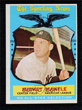 1959 Topps - [Base] #564 - High # - Mickey Mantle