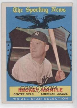 1959 Topps - [Base] #564 - High # - Mickey Mantle [Good to VG‑EX]