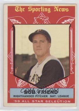 1959 Topps - [Base] #569 - High # - Bob Friend